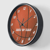 Basketball Let op een speciale wandklok (Hoek)