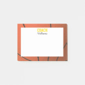 Basketball Let op maat Post-it® Notes (Voorkant)