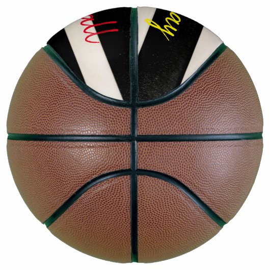 Basketball Let's Play Basketball Stripe Basketbal (Rechts)