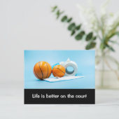 Basketball Life is beter voor de rechtbank Briefkaart (Staand voorkant)