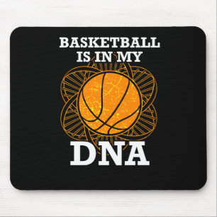 Basketball ligt in mijn DNA Muismat