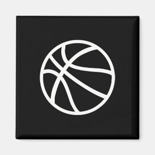 Basketball logo magneet