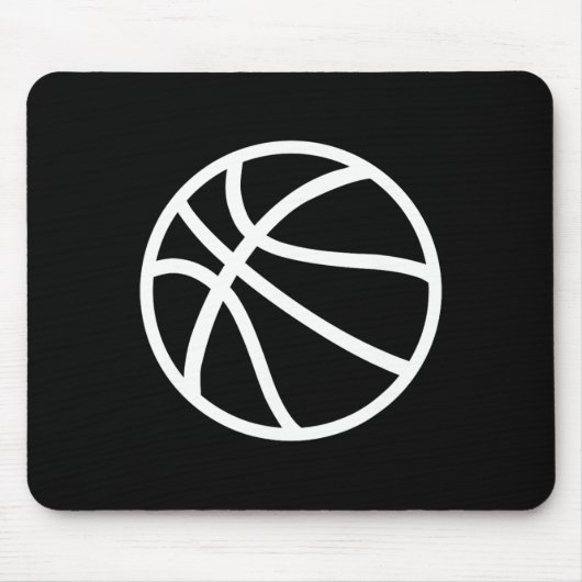 Basketball logo muismat (Voorkant)
