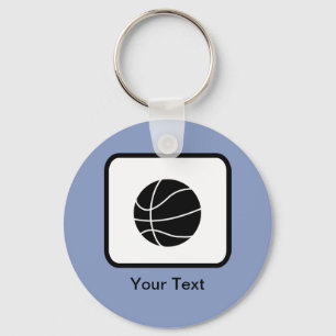 Basketball Logo Sleutelhanger