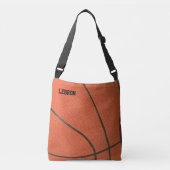 Basketball Look Personalized Crossbody Tas (Voorkant)