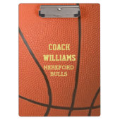 Basketball Look Personalized Klembord (Voorkant)