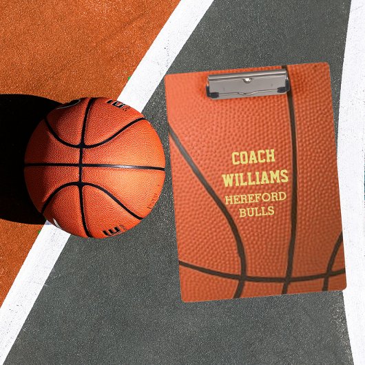 Basketball Look Personalized Klembord