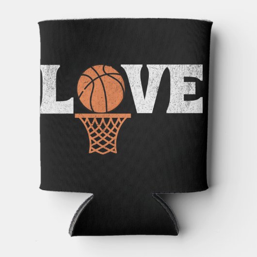 Basketball Love Blikjeskoeler (Voorkant)