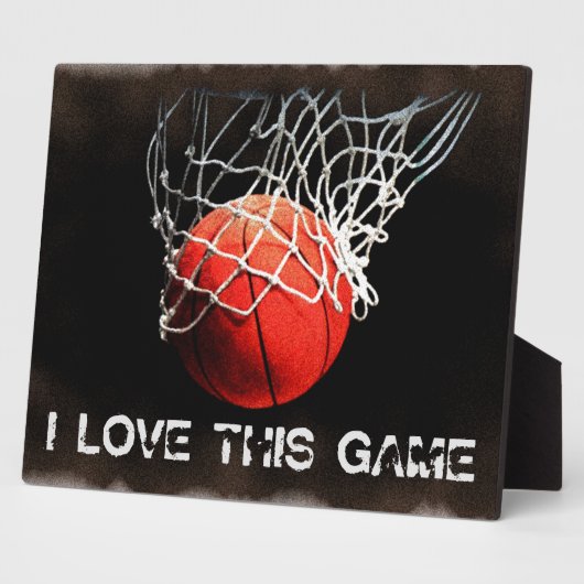 Basketball Love Fotoplaat (Zijkant)