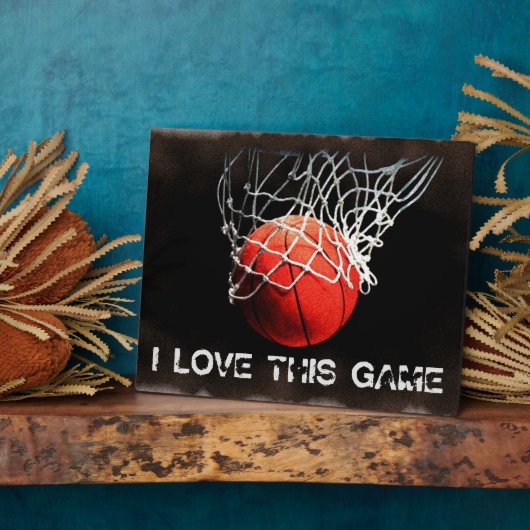 Basketball Love Fotoplaat (Zijkant)