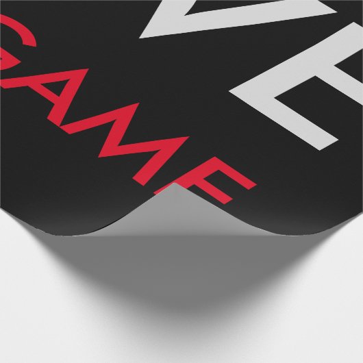 Basketball Love Game Cadeaupapier (Hoek)