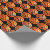 Basketball Love Game Cadeaupapier (Hoek)