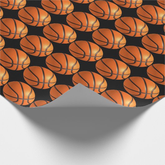 Basketball Love Game Cadeaupapier (Hoek)