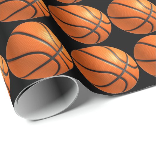 Basketball Love Game Cadeaupapier (Rol Hoek)