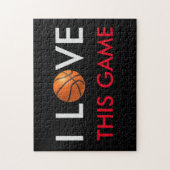 Basketball Love Game Legpuzzel (Verticaal)