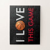 Basketball Love Game Legpuzzel (Verticaal)