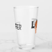 Basketball Love Glas (Rechts)
