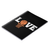 Basketball Love Notitieboek (Linkerzijde)