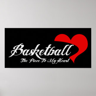 Basketball Love Poster