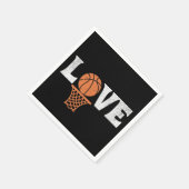 Basketball Love Servet (Hoek)
