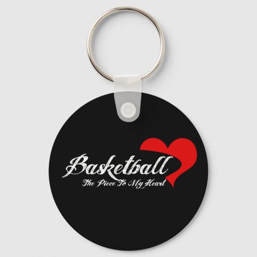 Basketball Love Sleutelhanger (Voorkant)