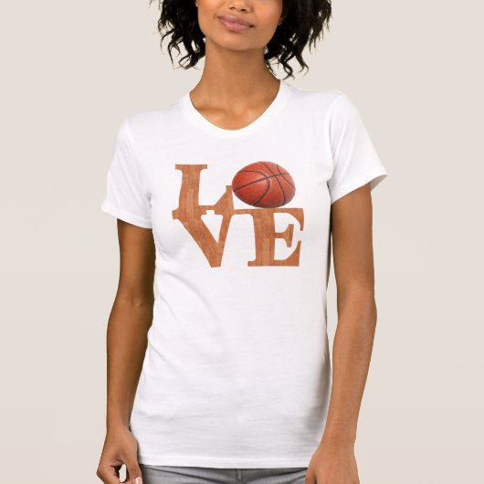 Basketball Love T-shirt (Voorkant)