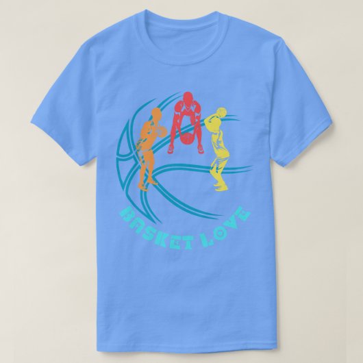 Basketball Love T-shirt (Design voorkant)