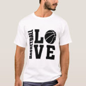 Basketball Love T-shirt (Voorkant)