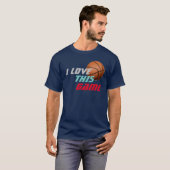 Basketball Love T-shirt (Voorkant volledig)