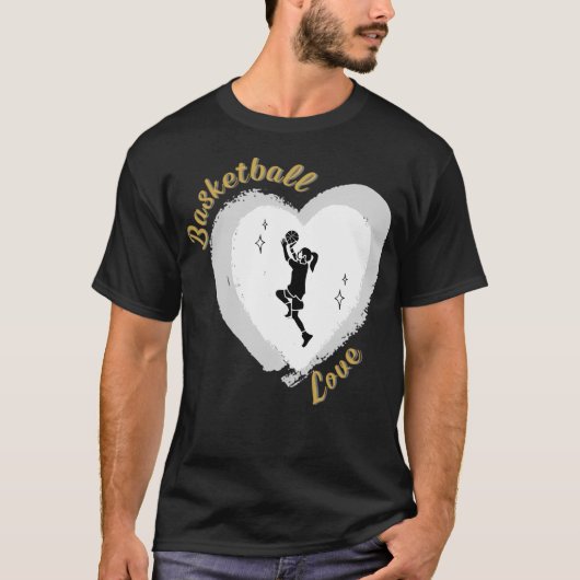 Basketball Love T-shirt (Voorkant)