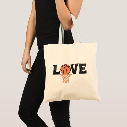 Basketball Love Tote Bag (Voorkant (product))