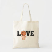 Basketball Love Tote Bag (Voorkant)