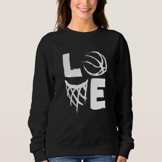 Basketball Love Trui (Voorkant)