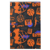 Basketball Lover Patroon Kalender (Hoes)