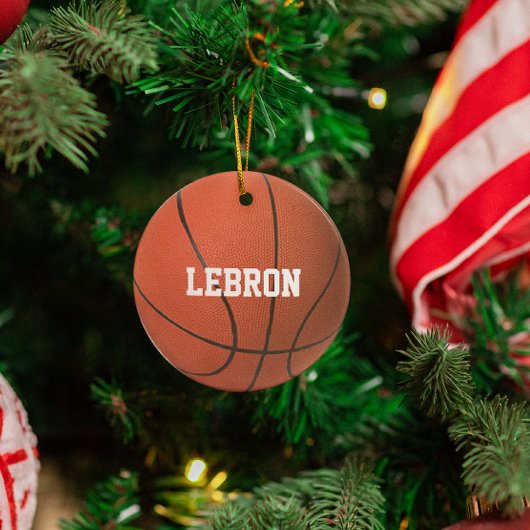 Basketball Lover Persoonlijk Ornament