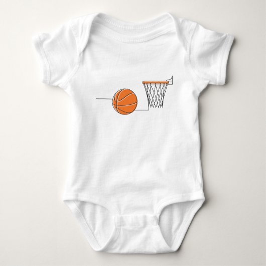 Basketball Lover Romper (Voorkant)