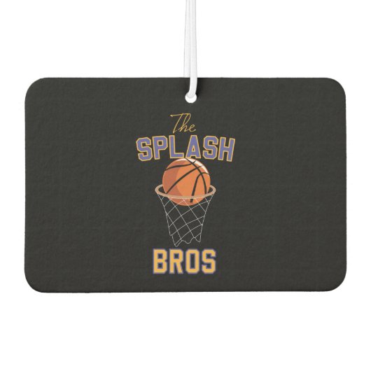 Basketball Luchtverfrisser (Voorkant)