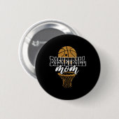 Basketball Ma 1 Ronde Button 5,7 Cm (Voorkant /achterkant)