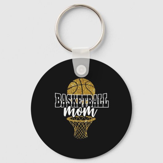 Basketball Ma Basket Hoop Sleutelhanger (Voorkant)