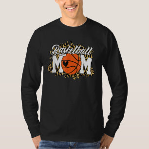 Basketball Ma Basketball Game Day Vibes Moeders D T-shirt