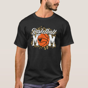 Basketball Ma Basketball Game Day Vibes Moeders D T-shirt