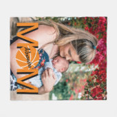 Basketball Ma Foto Fleece Blanket Deken (Voorkant (Horizontaal))