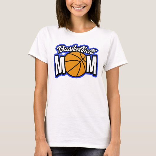 Basketball Ma Funny en Cute T-shirt (Voorkant)