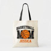 Basketball Ma Gepersonaliseerd Tote Bag (Voorkant)