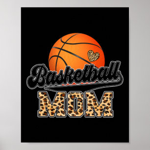 Basketball Ma Leopard Senior 2023 Afstuderen Moth Poster