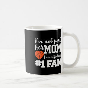 Basketball Ma Nummer 1 Fan Basketball Mothers J Koffiemok