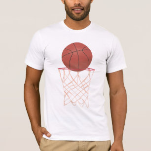 Basketball maakt mand, sport shirt