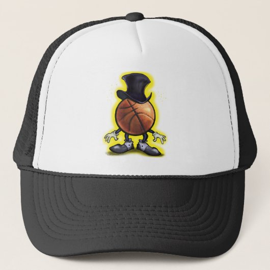 Basketball Magicien Trucker Pet (Voorkant)