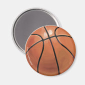 Basketball Magneet (Voorkant / Achterkant)