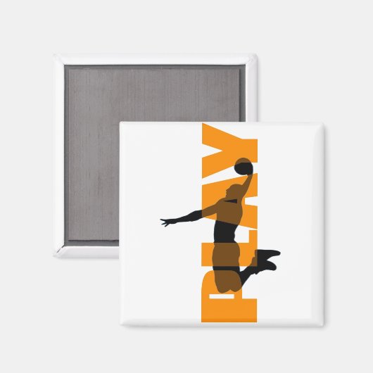 Basketball Magneet (Voorkant / Achterkant)